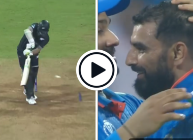 Watch: Mohammed Shami dismisses Kane Williamson and Tom Latham in game-changing over