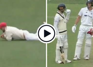 Watch: Peter Handscomb refuses to walk after edging to third slip in Sheffield Shield low catch controversy