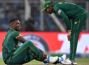 CWC 2023: Lungi Ngidi hobbles off the ground mid-over against India