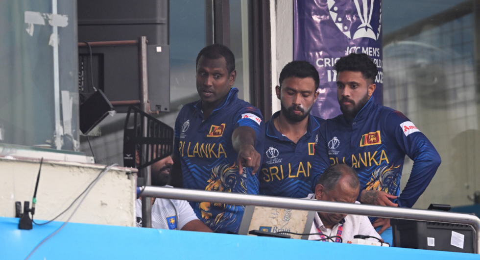 Angelo Mathews was Timed Out against Bangladesh
