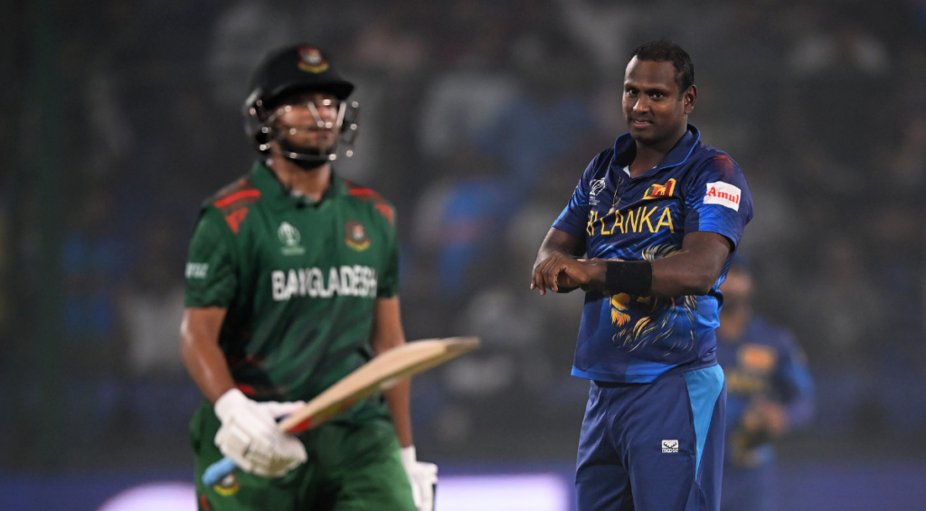 Angelo Mathews brands Shakib Al Hasan 'disgraceful' after Timed Out dismissal