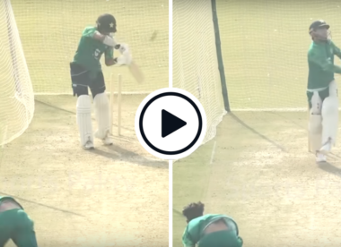 Watch: Pace prospect Kashif Ali troubles Test batters in Pakistan training camp