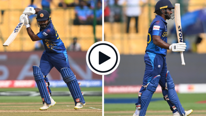 Watch: Kusal Perera launches counterattack after early fall of wickets to bring up fastest CWC 2023 fifty