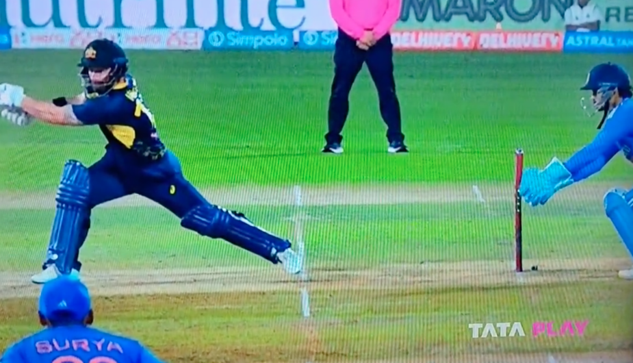 A stumping review went against India in more ways than one