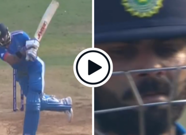 Watch: ‘He’s shifting gears now’ – Virat Kohli whips slower ball for six over mid-wicket | CWC 2023