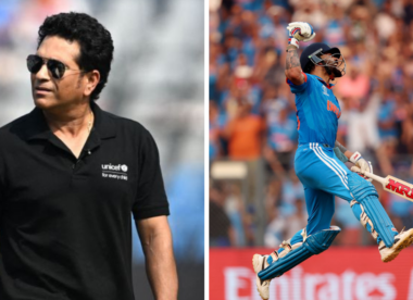 Sachin Tendulkar recalls first-day dressing-room 'prank' as tributes pour in for Virat Kohli's 50th ODI hundred