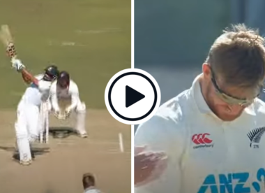 Watch: Glenn Phillips gets Bangladesh captain with rank full toss for maiden Test wicket