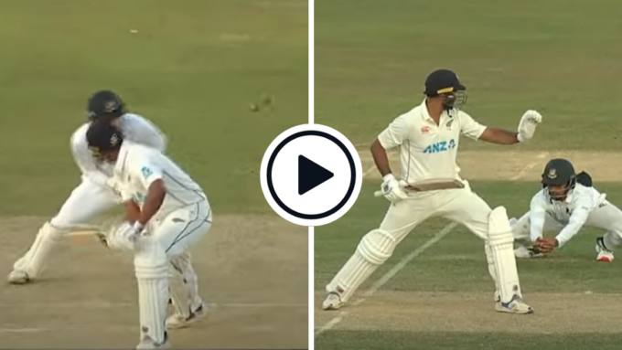 Watch: Inside edge, wicketkeeper's pad, short leg - Ish Sodhi gets caught in bizarre bat-pad dismissal