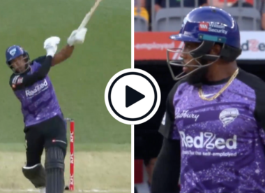 Watch: Chris Jordan smashes enormous one-handed six over long on en route to 17-ball BBL fifty