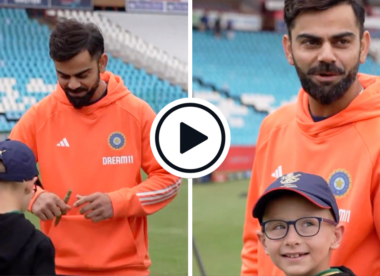 Watch: Virat Kohli signs RCB jersey for young fan in South Africa