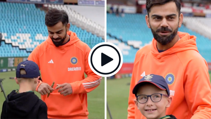 Watch: Virat Kohli signs RCB jersey for young fan in South Africa