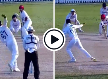 Watch: Shoaib Bashir bowls all of Afghanistan A top three through gate during England Lions camp to win Test call