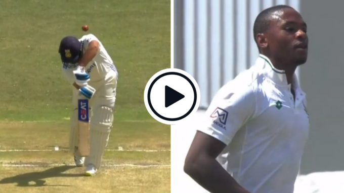 Watch: Kagiso Rabada takes out Rohit Sharma's off stump with vicious away swinger for eight-ball duck