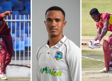 Who are the seven uncapped West Indies players for their Test tour to Australia?