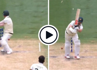 Watch: 'Unbelievable' - Mir Hamza cleans up Warner and Head off consecutive balls to create hat-trick chance
