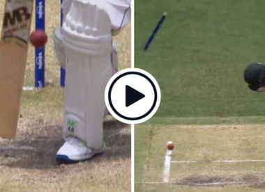 Watch: Hooping Mitchell Starc inswinger sends Sarfraz Ahmed’s off stump flying towards slips in Pakistan collapse