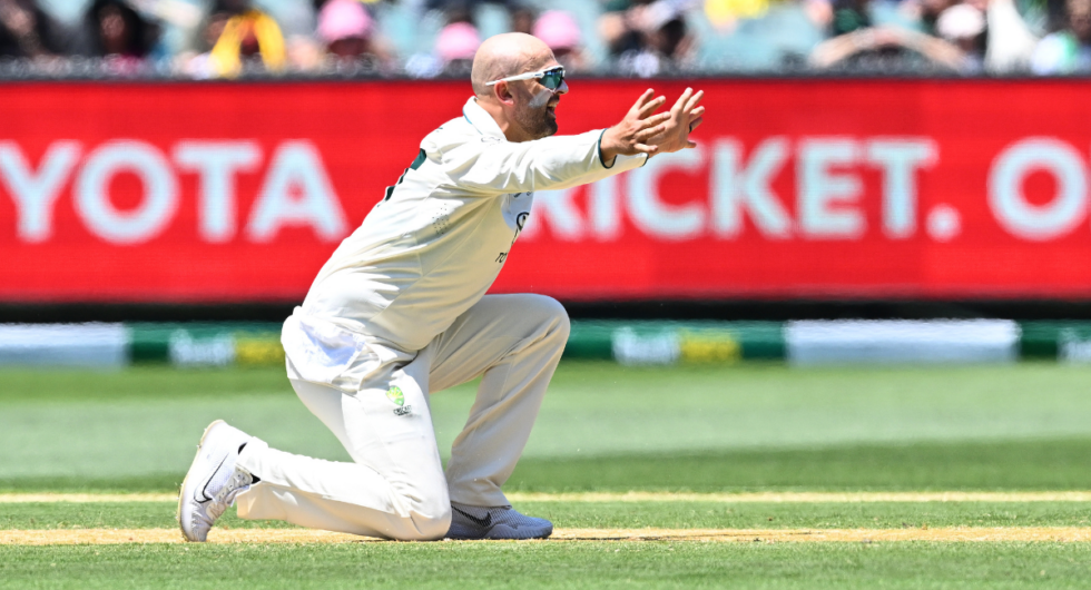 Nathan Lyon, the leading men's wicket taker in world in Tests in 2023, appeals for a wicket
