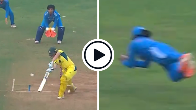 Watch: Sneh Rana grabs diving two-handed stunner at point to dismiss Alyssa Healy for a duck