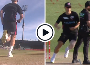 Watch: BBL footage reveals Tom Curran-umpire face-off that led to four-match suspension