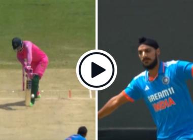 Watch: Arshdeep Singh creates first-over hat-trick chance with consecutive inswingers en route to maiden five-for