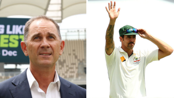 Justin Langer criticises Mitchell Johnson for breaking 'unwritten rule' with public attack on David Warner