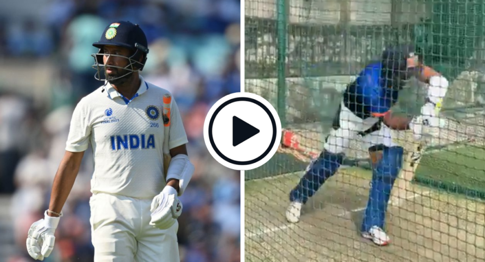Cheteshwar Pujara posts batting video