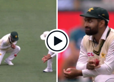 Watch: 'Can you believe it?' - David Warner dropped at first slip off Shaheen Afridi
