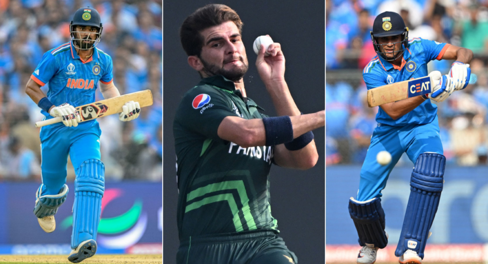 KL Rahul (Left), Shaheen Shah Afridi (Centre), Shubman Gill (Right), three players unlucky to miss out on Wisden's mens' ODI team of the year for 2023