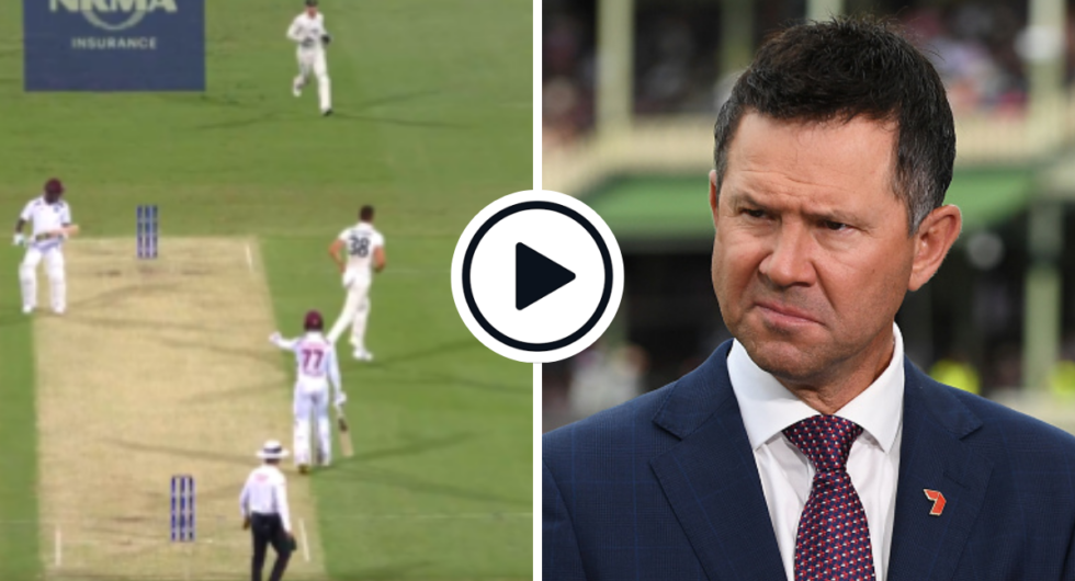 Ricky Ponting predicted a WI wicket could fall after an easy single was turned out vs AUS, which is what happened