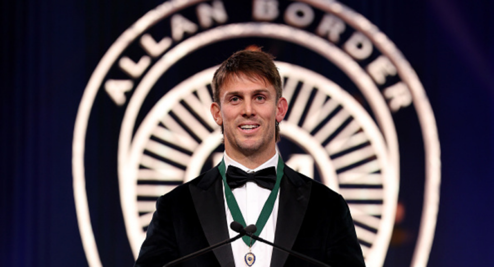Mitchell Marsh won the Allan Border Medal for the best male cricketer in Australia for 2023
