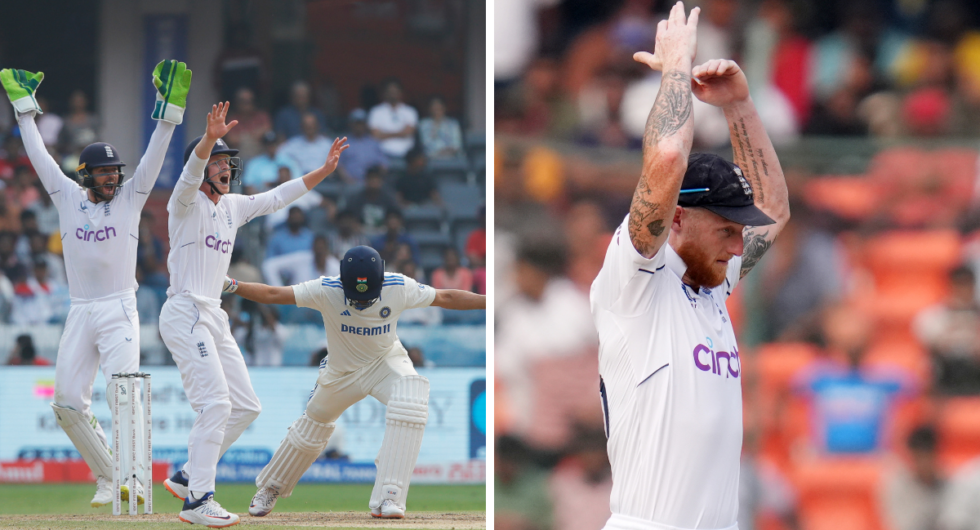 Ben Stokes opted for three reviews to leave England without any for the rest of India's first innings