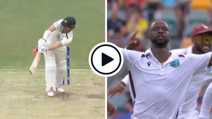 Watch: Kemar Roach takes two in two, strangles Head down the leg side for a golden duck in dramatic Australia collapse