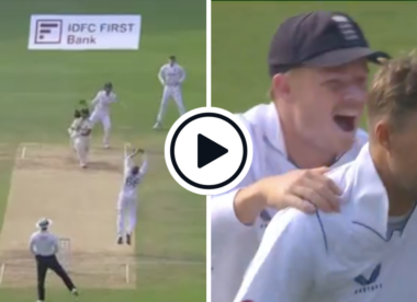 Watch: Joe Root strikes with fourth ball of the day, catches Yashasvi Jaiswal off his own bowling