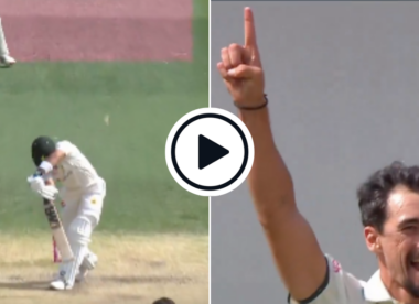 Watch: Mitchell Starc curves devastating inducker back in between Abdullah Shafique's bat and pad