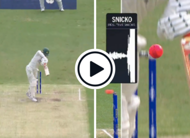 Watch: Alex Carey's lucky escape – ball hits top of off stump, bail spins in groove