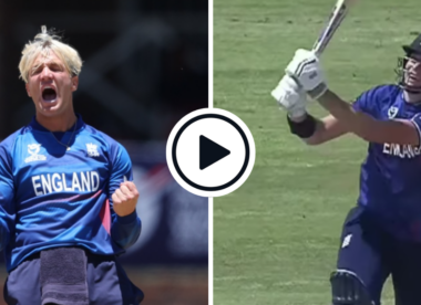 Highlights: 15-year-old Farhan Ahmed, brother of Rehan Ahmed, stars in England's U19 World Cup 2024 win over Scotland