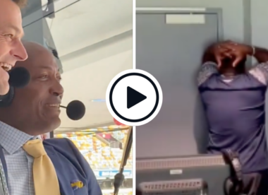 Watch: Brian Lara, Carl Hooper moved to tears in studio after West Indies clinch historic Gabba win