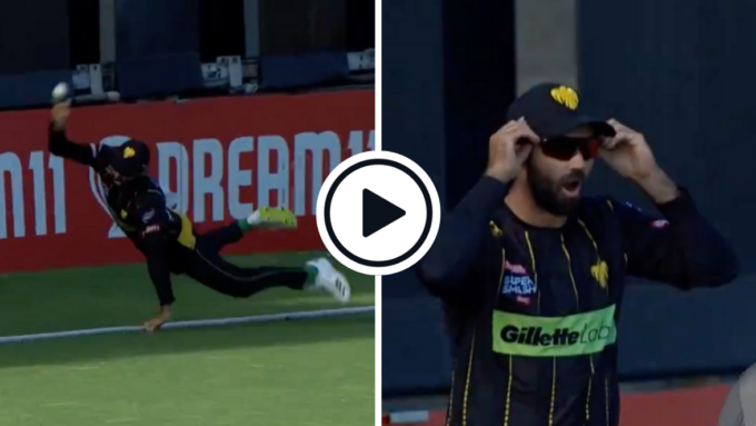 Watch: The best relay catch ever? New Zealanders combine for outrageous boundary take