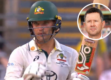 Ricky Ponting's 'Eyes are spinning' prediction comes true immediately as Alex Carey falls next ball