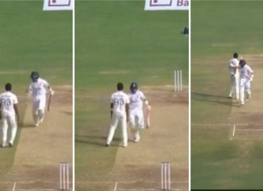 Jasprit Bumrah risks match referee intervention with shoulder bump on Ollie Pope