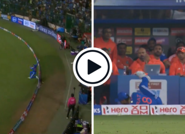 Watch: Virat Kohli pulls off leaping six save in double super over thriller
