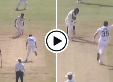 Watch: Matthew Potts takes pitch-defying six-for in England Lions match in India