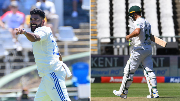 South Africa bowled out for lowest Test total in 92 years as India run riot in Cape Town
