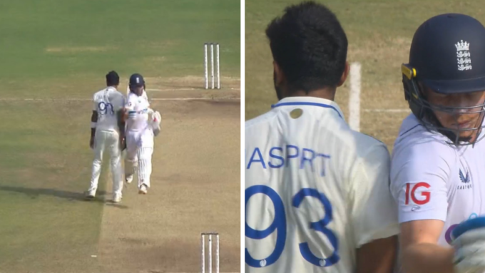IND vs ENG: Jasprit Bumrah reprimanded for Ollie Pope shoulder bump in Hyderabad Test