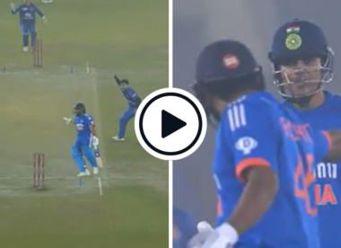 Watch: Rohit Sharma fumes at Shubman Gill after getting run out for a duck on T20I return