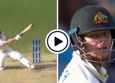 Watch: Steve Smith outrageously scoops Alzarri Joseph for six in dying stages of Gabba Test