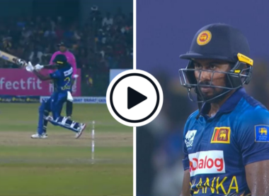 Watch: Shoulder-high full toss not called no-ball in final over of narrow Sri Lanka T20I defeat to Afghanistan