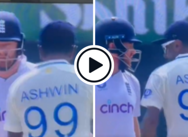Watch: Jonny Bairstow fires back words after R Ashwin celebrates in his face