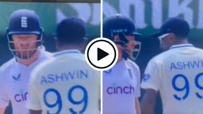 Watch: Jonny Bairstow fires back words after R Ashwin celebrates in his face