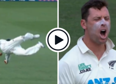 Watch: Glenn Phillips takes one-handed screamer at gully to spark South Africa collapse